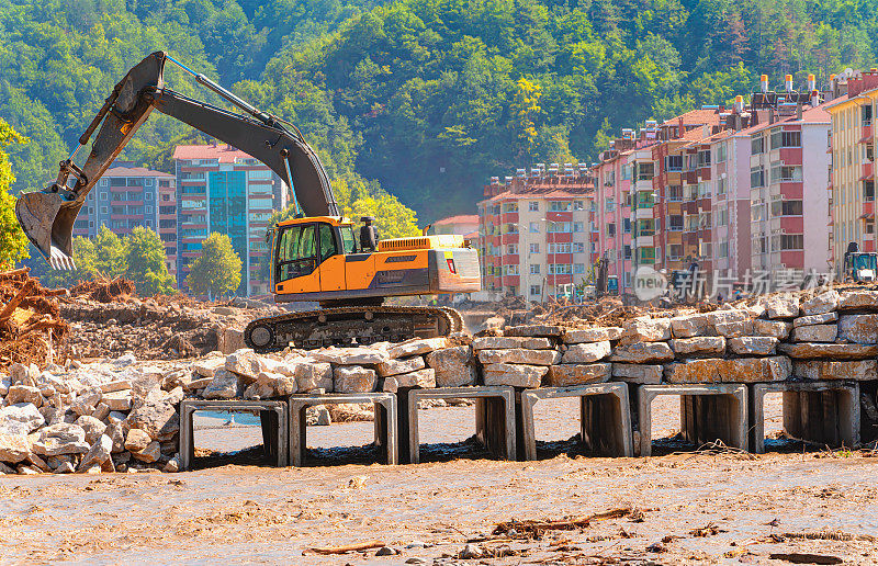 BOZKURT/KASTAMONU，土耳其洪灾